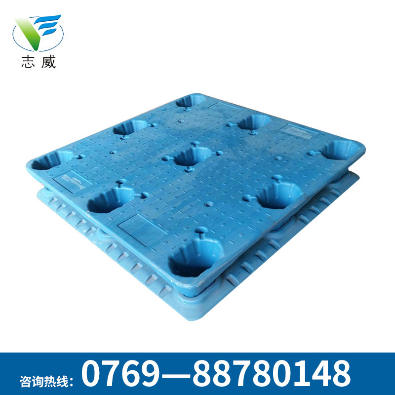 吹塑地臺板倉庫塑膠托盤卡板